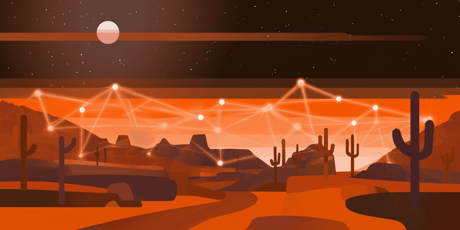 Sky Island AI landscape visualization